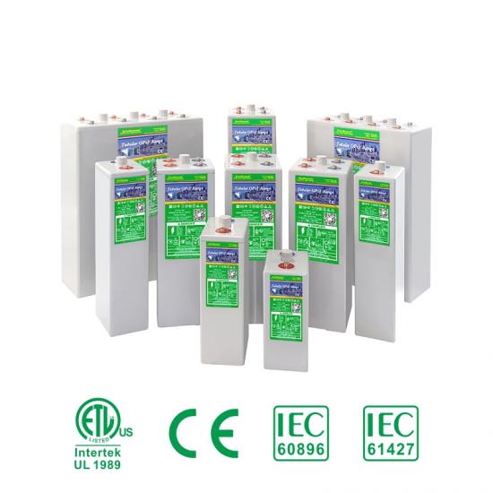  2V OPzV tubular gel battery