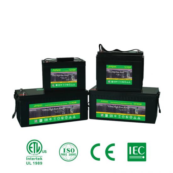 UHR 系列免维护铅酸电池用于UPS和数据中心 - 永新能